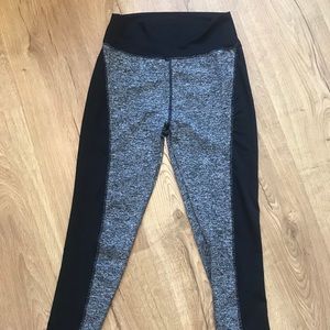 Black & Grey Workout Leggings